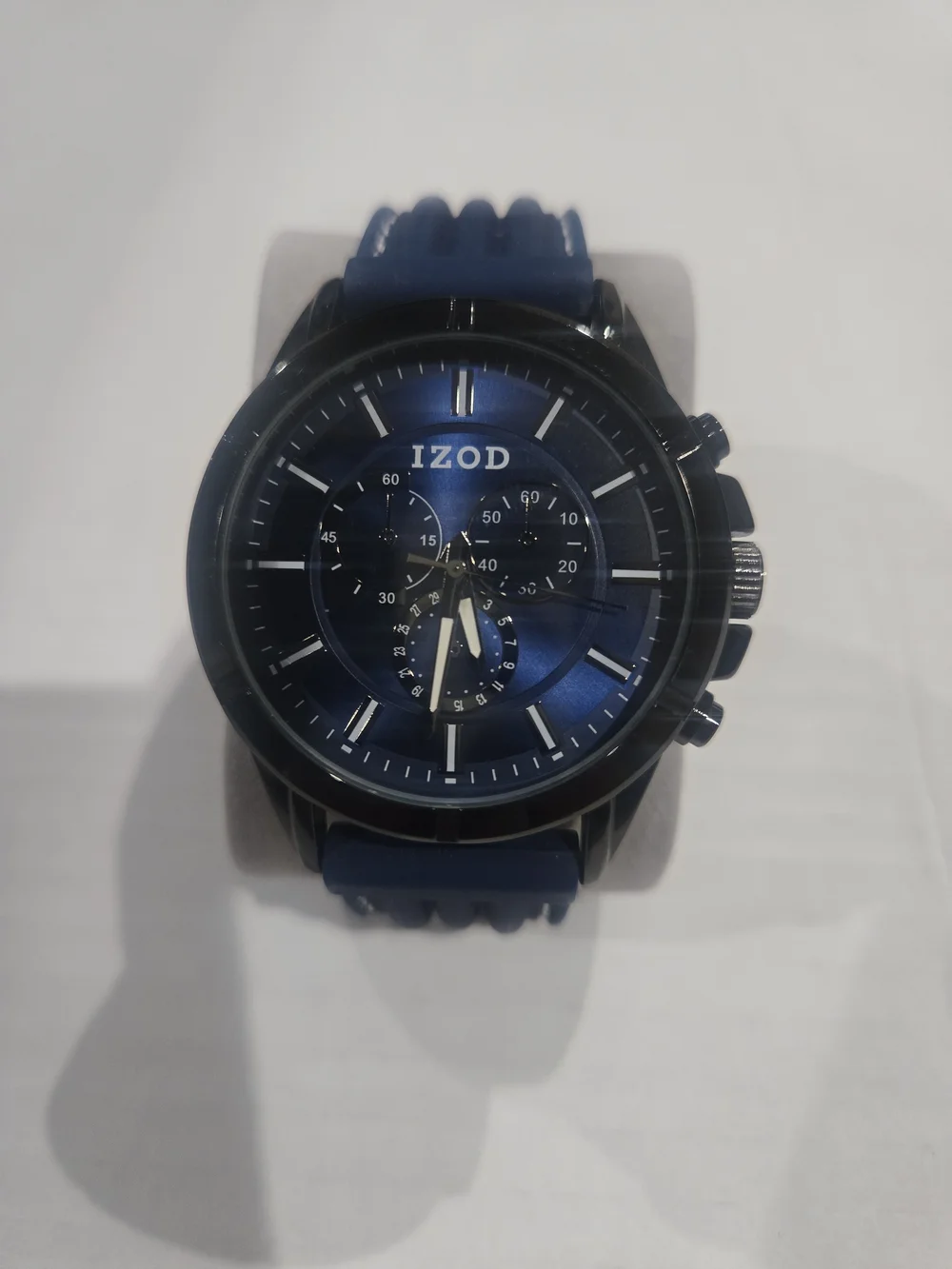 IZOD Men's Blue Chronograph Watch